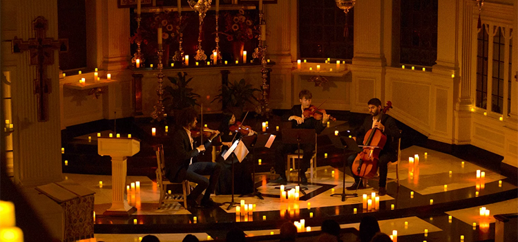 Candlelight : Mozart & Beethoven à la lueur des bougies.