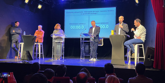 Elections Métropolitaines de Lyon. Premier duel de campagne.